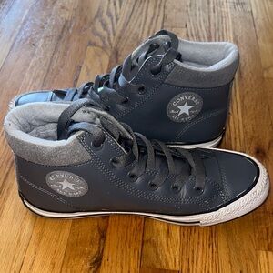 Converse Charcoal High-Top Sneakers